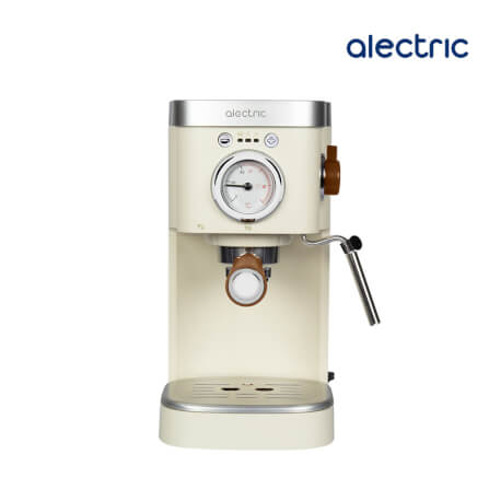 เครื่องชงกาแฟแรงดัน ALECTRIC รุ่น AATTE ONE สีครีม_0